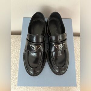 Prada Leather Loafers